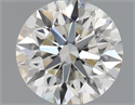 Natural Diamond 0.40 Carats, Round with Excellent Cut, I Color, VS1 Clarity and Certified by IGI