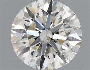 Picture of Natural Diamond 0.40 Carats, Round with Excellent Cut, I Color, VS1 Clarity and Certified by IGI