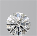 Natural Diamond 2.01 Carats, Round with Excellent Cut, G Color, SI1 Clarity and Certified by GIA