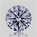 Natural Diamond 4.12 Carats, Round with Excellent Cut, D Color, VS1 Clarity and Certified by GIA