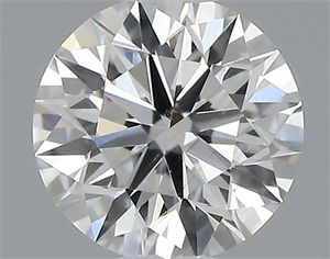 Picture of Natural Diamond 0.42 Carats, Round with Excellent Cut, F Color, SI1 Clarity and Certified by GIA