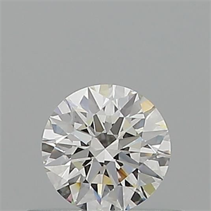 Picture of Natural Diamond 0.40 Carats, Round with Excellent Cut, H Color, VS1 Clarity and Certified by GIA