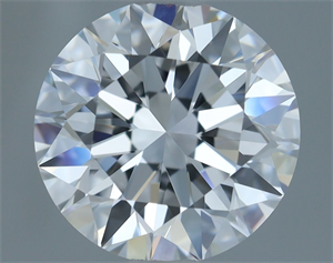 Picture of Natural Diamond 1.49 Carats, Round with Excellent Cut, D Color, IF Clarity and Certified by GIA