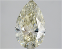 Natural Diamond 2.01 Carats, Pear with  Cut, K Color, SI2 Clarity and Certified by IGI