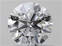 Natural Diamond 0.40 Carats, Round with Excellent Cut, I Color, VVS1 Clarity and Certified by GIA