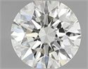 Natural Diamond 3.02 Carats, Round with Good Cut, H Color, I1 Clarity and Certified by IGI