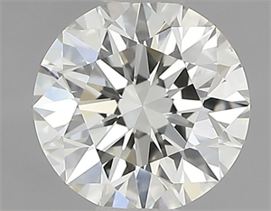 Picture of Natural Diamond 3.02 Carats, Round with Good Cut, H Color, I1 Clarity and Certified by IGI