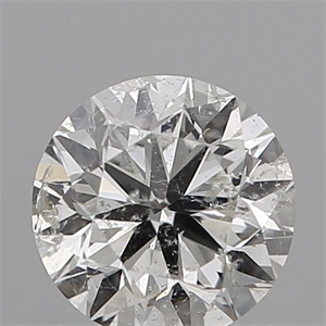 Picture of Natural Diamond 0.51 Carats, Round with Good Cut, G Color, I1 Clarity and Certified by IGI