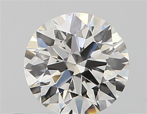 Picture of Natural Diamond 0.40 Carats, Round with Excellent Cut, G Color, VS2 Clarity and Certified by GIA