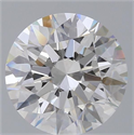 Natural Diamond 3.01 Carats, Round with Excellent Cut, E Color, VVS2 Clarity and Certified by GIA