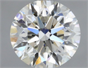 Natural Diamond 0.40 Carats, Round with Excellent Cut, I Color, SI1 Clarity and Certified by GIA