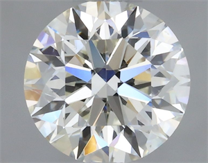 Picture of Natural Diamond 0.40 Carats, Round with Excellent Cut, I Color, SI1 Clarity and Certified by GIA