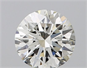 Natural Diamond 0.40 Carats, Round with Excellent Cut, I Color, VS2 Clarity and Certified by GIA