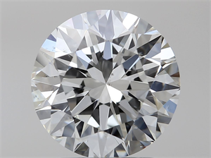 Picture of Natural Diamond 2.00 Carats, Round with Excellent Cut, I Color, VS2 Clarity and Certified by GIA