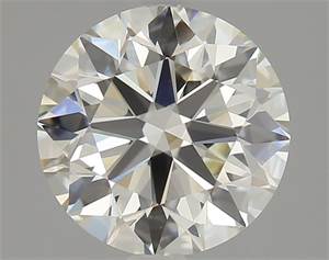 Picture of Natural Diamond 2.21 Carats, Round with Excellent Cut, K Color, VVS2 Clarity and Certified by GIA