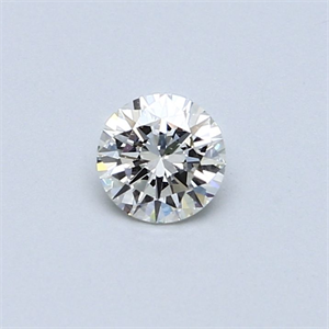 Picture of Natural Diamond 0.41 Carats, Round with Very Good Cut, H Color, VS2 Clarity and Certified by GIA