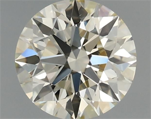 Picture of Natural Diamond 0.60 Carats, Round with Excellent Cut, K Color, VS1 Clarity and Certified by IGI