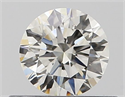 Natural Diamond 0.40 Carats, Round with Excellent Cut, J Color, VS2 Clarity and Certified by GIA