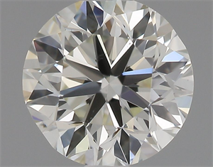 Picture of Natural Diamond 0.50 Carats, Round with Very Good Cut, K Color, VS2 Clarity and Certified by GIA