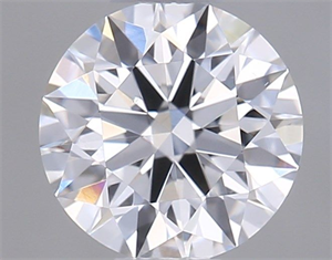 Picture of Natural Diamond 0.41 Carats, Round with Excellent Cut, F Color, SI1 Clarity and Certified by GIA