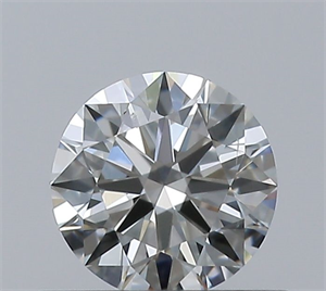 Picture of Natural Diamond 0.41 Carats, Round with Excellent Cut, J Color, SI1 Clarity and Certified by GIA