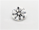 Natural Diamond 2.23 Carats, Round with Excellent Cut, K Color, SI2 Clarity and Certified by GIA