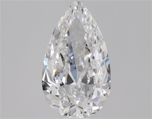 Picture of Natural Diamond 0.70 Carats, Pear with  Cut, D Color, VVS1 Clarity and Certified by GIA