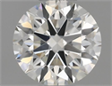 Natural Diamond 0.41 Carats, Round with Excellent Cut, H Color, VS1 Clarity and Certified by IGI