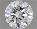 Natural Diamond 1.22 Carats, Round with Excellent Cut, D Color, FL Clarity and Certified by GIA