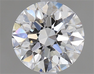 Picture of Natural Diamond 1.22 Carats, Round with Excellent Cut, D Color, FL Clarity and Certified by GIA