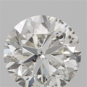 Picture of Natural Diamond 0.41 Carats, Round with Good Cut, G Color, SI2 Clarity and Certified by IGI