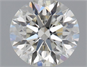 Natural Diamond 0.50 Carats, Round with Excellent Cut, J Color, SI1 Clarity and Certified by GIA