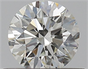 Natural Diamond 0.40 Carats, Round with Excellent Cut, I Color, VS2 Clarity and Certified by GIA