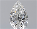 Natural Diamond 1.20 Carats, Pear with  Cut, F Color, VVS1 Clarity and Certified by GIA