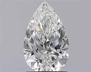 Picture of Natural Diamond 1.20 Carats, Pear with  Cut, F Color, VVS1 Clarity and Certified by GIA