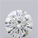 Natural Diamond 0.40 Carats, Round with Excellent Cut, J Color, VS1 Clarity and Certified by GIA