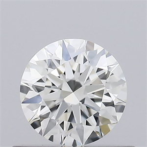 Picture of Natural Diamond 0.40 Carats, Round with Excellent Cut, J Color, VS1 Clarity and Certified by GIA