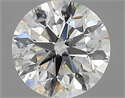 Natural Diamond 2.00 Carats, Round with Excellent Cut, H Color, SI2 Clarity and Certified by GIA