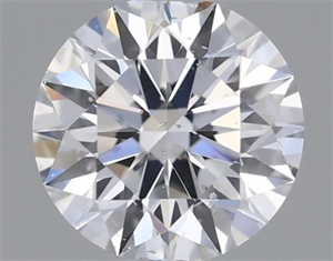 Picture of Natural Diamond 0.40 Carats, Round with Excellent Cut, F Color, SI2 Clarity and Certified by GIA