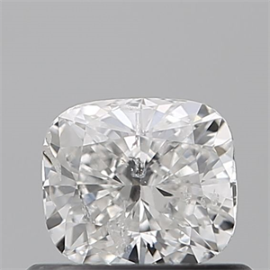 Picture of Natural Diamond 0.50 Carats, Cushion with  Cut, G Color, I1 Clarity and Certified by IGI