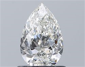 Picture of Natural Diamond 0.71 Carats, Pear with  Cut, G Color, VS2 Clarity and Certified by GIA