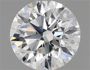 Picture of Natural Diamond 0.44 Carats, Round with Excellent Cut, E Color, VS1 Clarity and Certified by GIA