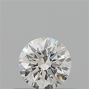 Picture of Natural Diamond 0.42 Carats, Round with Excellent Cut, H Color, SI1 Clarity and Certified by GIA