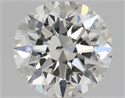 Natural Diamond 0.40 Carats, Round with Excellent Cut, I Color, SI2 Clarity and Certified by GIA