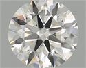 Natural Diamond 0.40 Carats, Round with Excellent Cut, K Color, VS1 Clarity and Certified by GIA