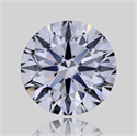 Natural Diamond 1.31 Carats, Round with Excellent Cut, D Color, FL Clarity and Certified by GIA