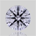 Natural Diamond 0.40 Carats, Round with Excellent Cut, F Color, SI1 Clarity and Certified by GIA