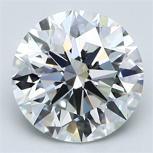 Picture of Natural Diamond 3.35 Carats, Round with Excellent Cut, G Color, VS1 Clarity and Certified by GIA