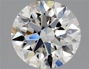 Picture of Natural Diamond 1.70 Carats, Round with Excellent Cut, H Color, VVS1 Clarity and Certified by GIA