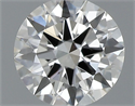 Natural Diamond 0.40 Carats, Round with Excellent Cut, I Color, VS2 Clarity and Certified by GIA